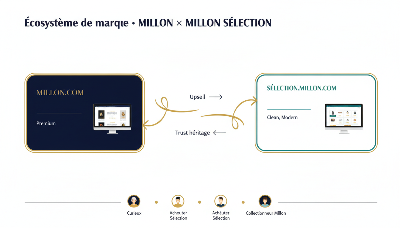 Écosystème Millon ↔ Millon Sélection
