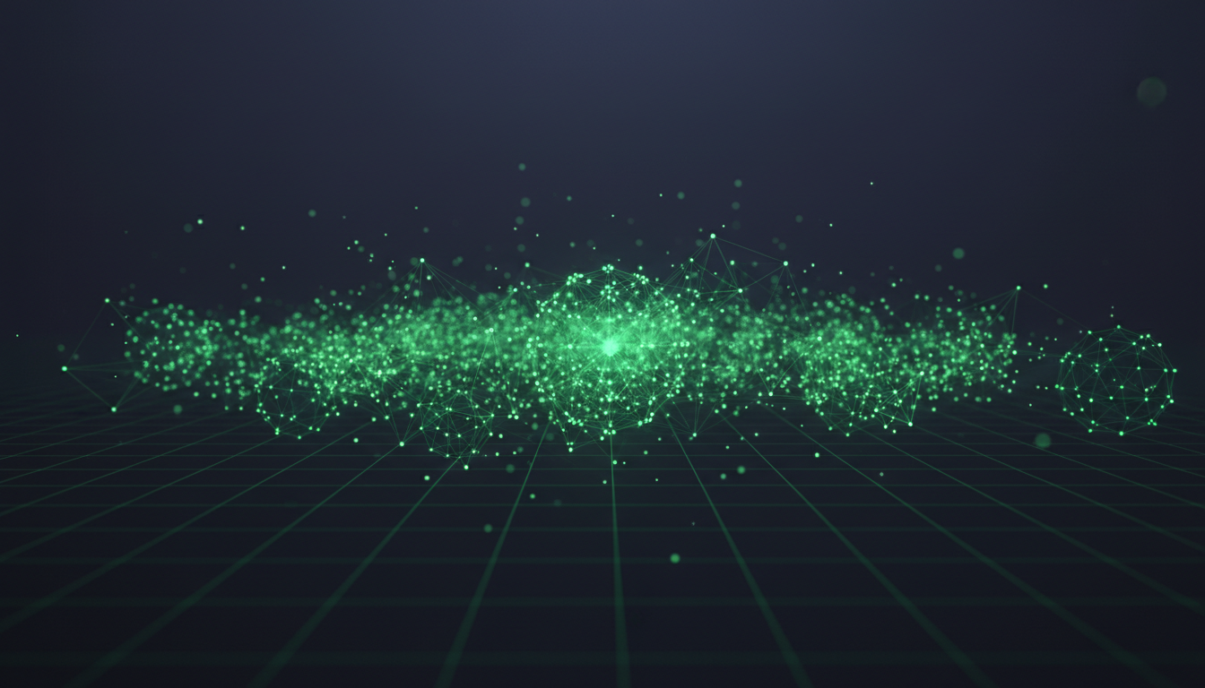 Build your brand's AI knowledge graph Knowledge Graph Engine visualization of entity relationships powering AI brand recognition and semantic authority