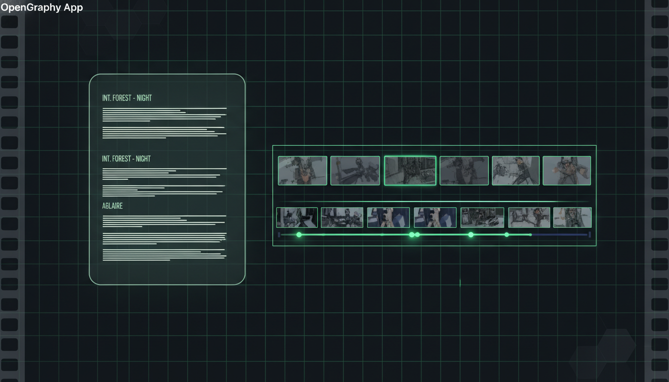 Write retention-optimized video scripts AI Video Script Generator producing retention-optimized scripts with scene timing, pacing, and visual cue storyboards