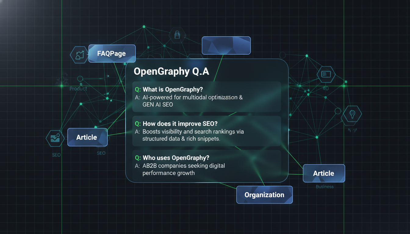 Publish AI-cited FAQ and Q&A content Schema Content Generator producing FAQ and Q&A content with structured data markup for AI-optimized search visibility