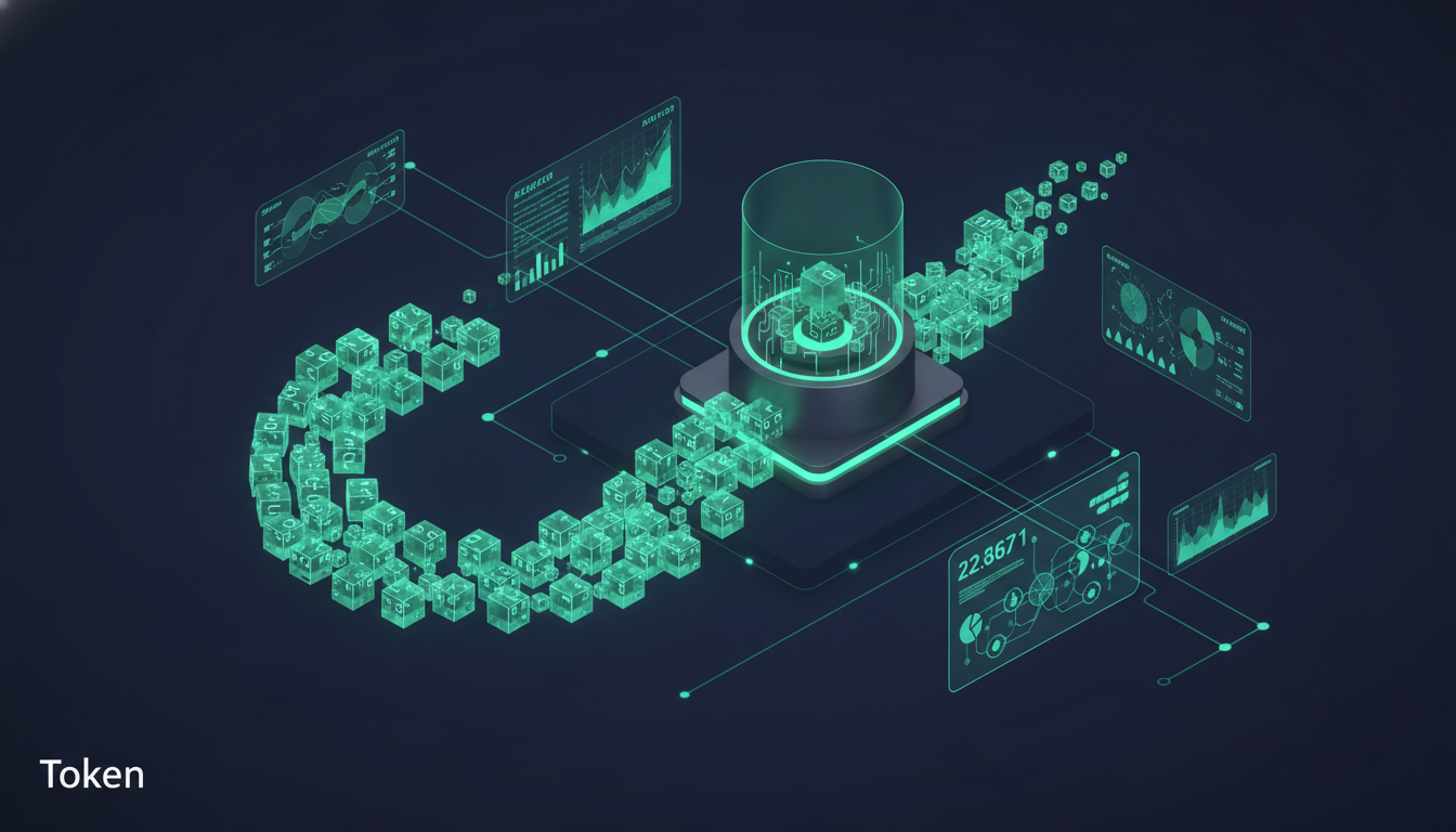 Token - concept illustration