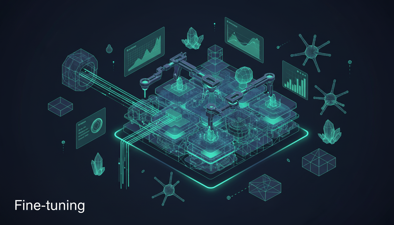 Fine-tuning - concept illustration