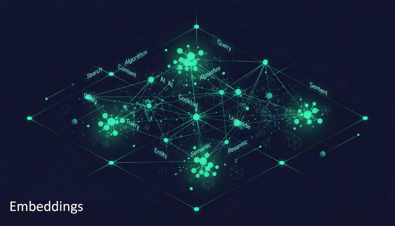 Embeddings - concept illustration