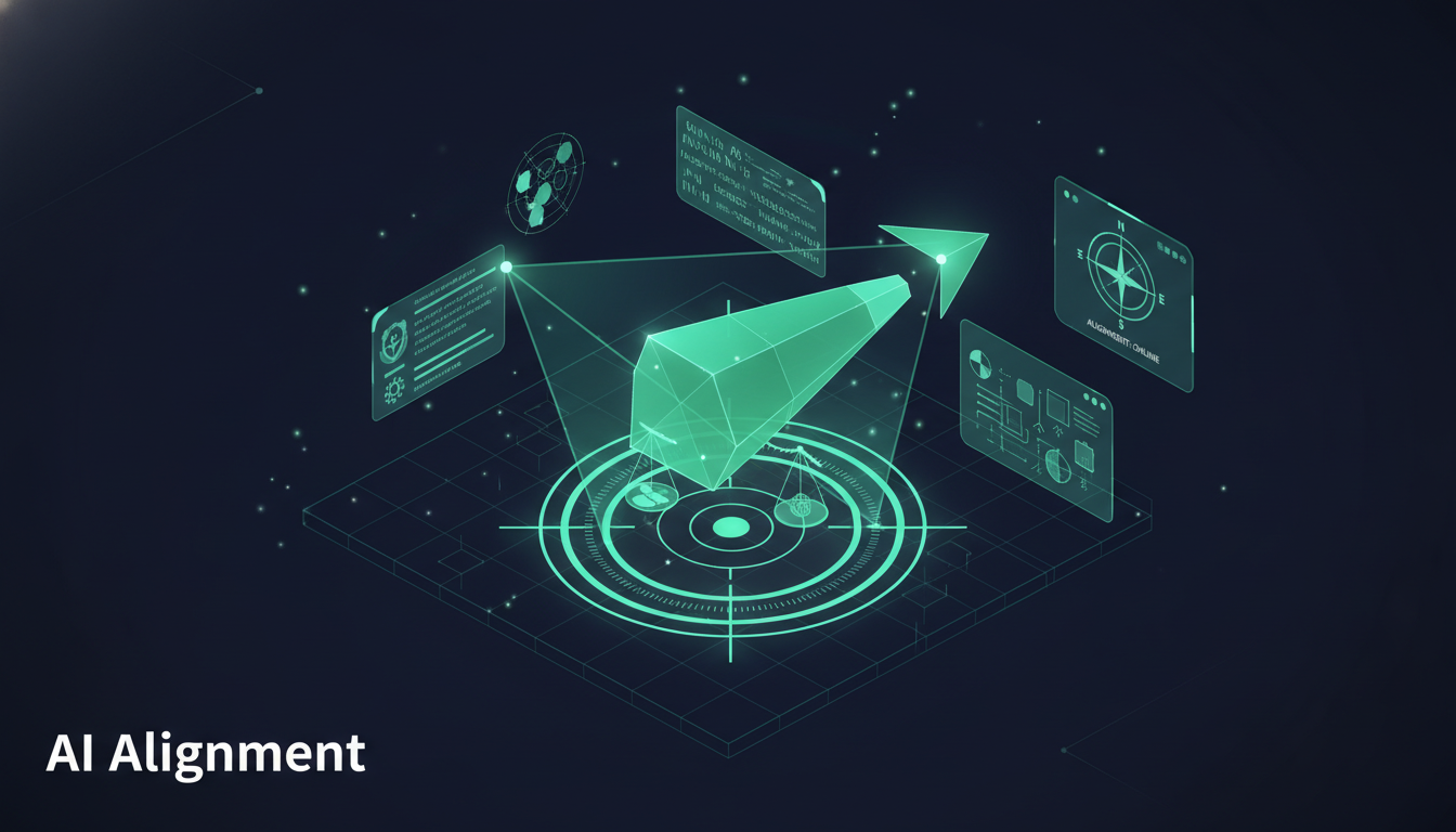 AI Alignment - concept illustration