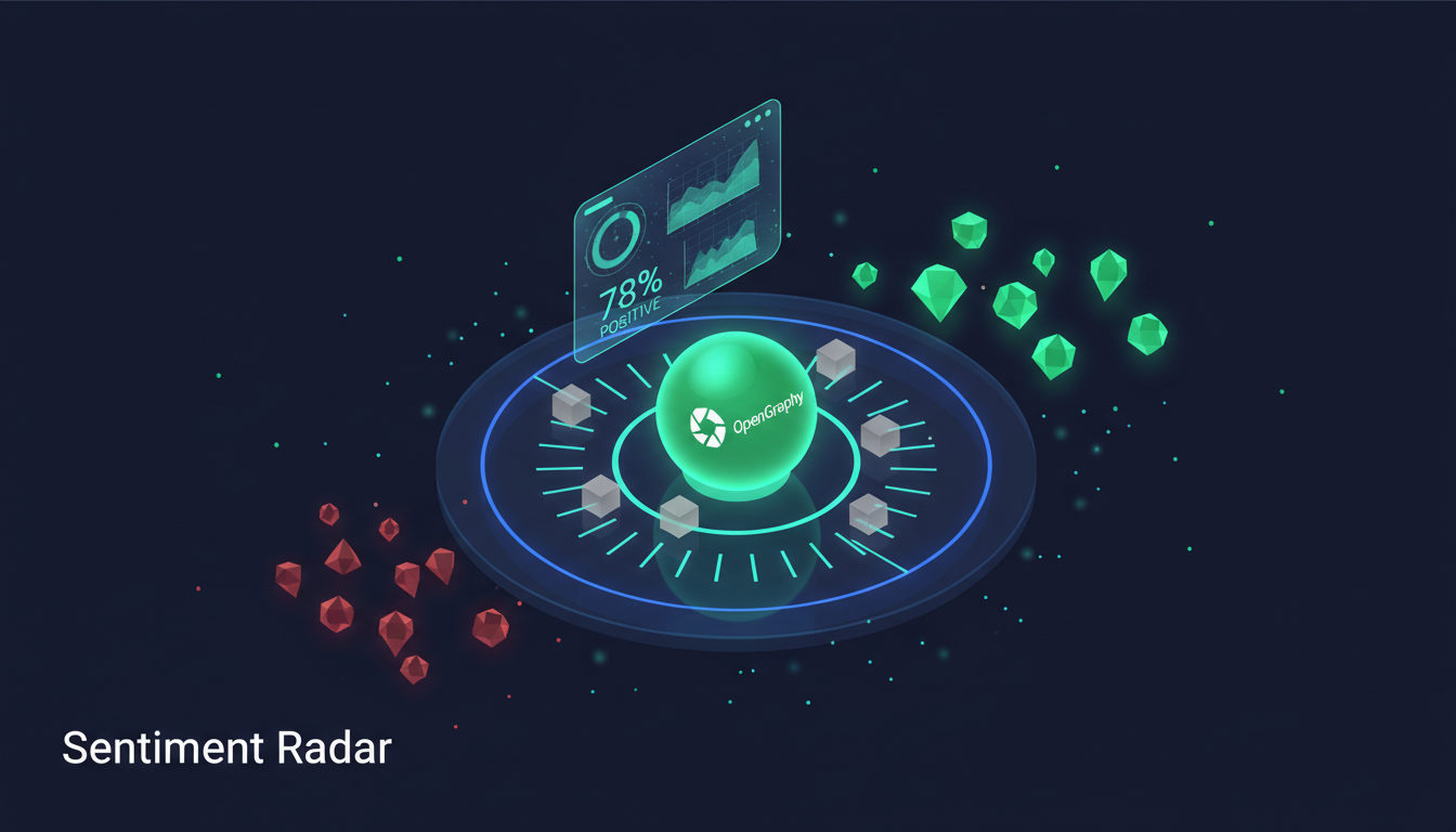 Sentiment Radar - concept illustration