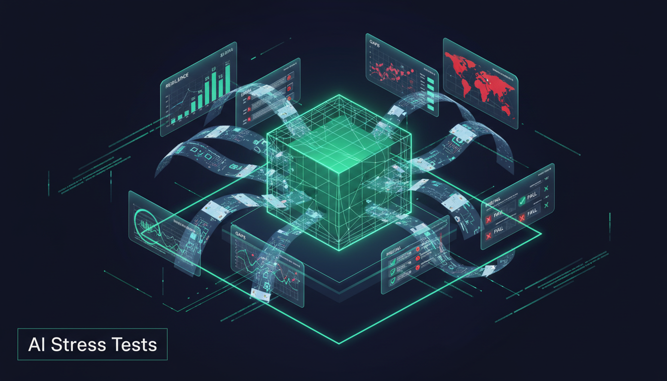 AI Stress Tests - concept illustration