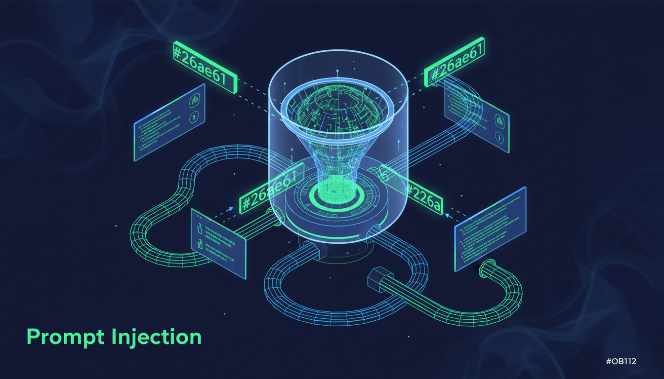 Prompt Injection - concept illustration