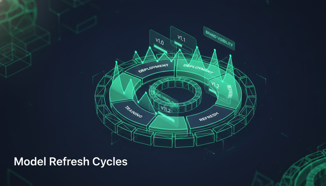 Model Refresh Cycles - concept illustration