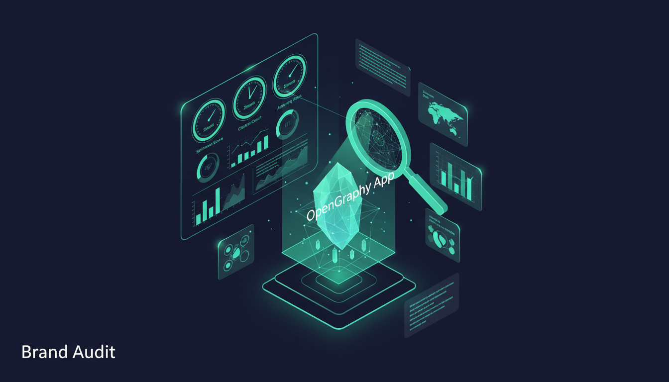 Brand Audit (GEO & AI Visibility) Brand Audit - visual concept illustration