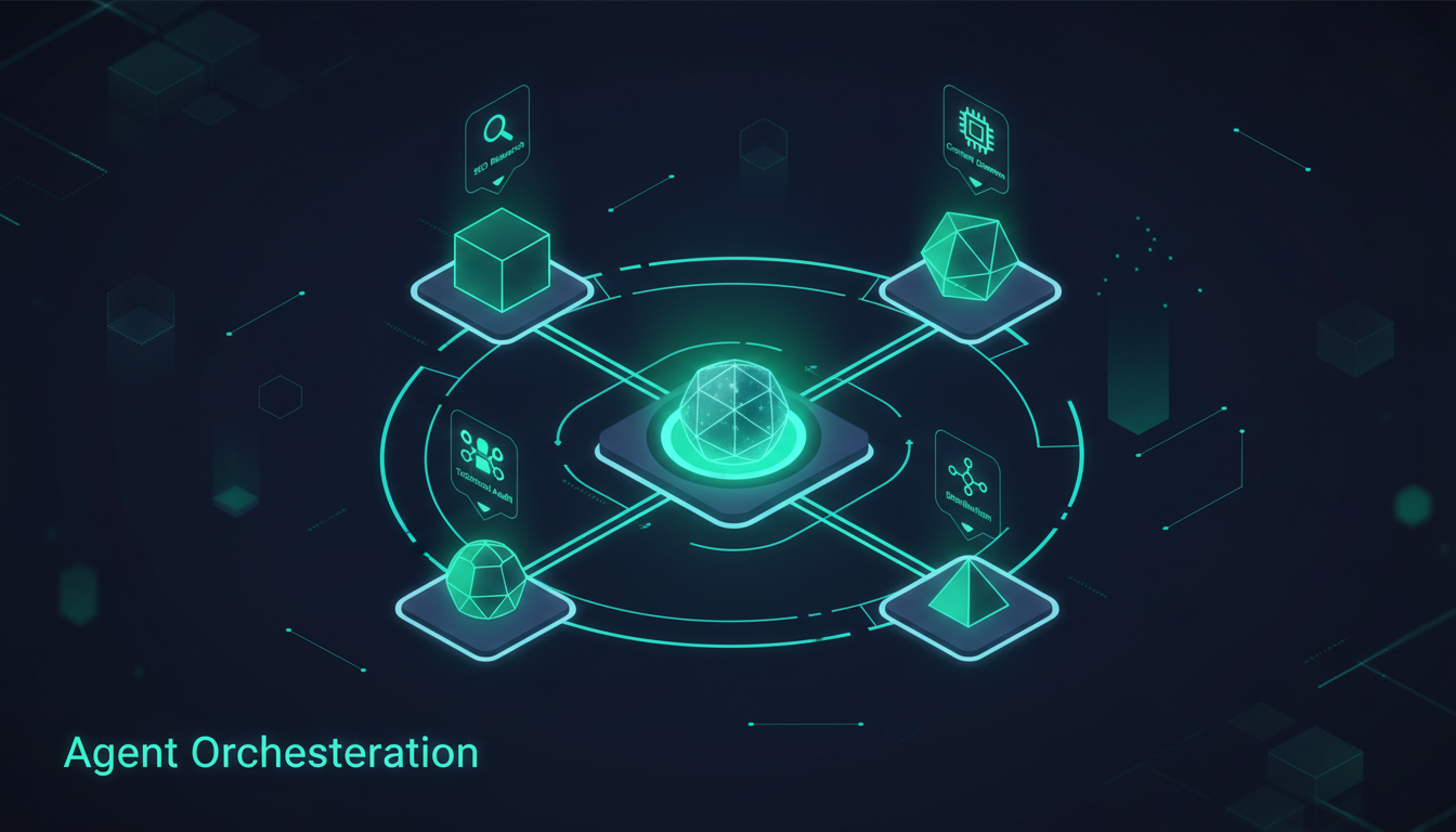 Agent Orchestration - concept illustration