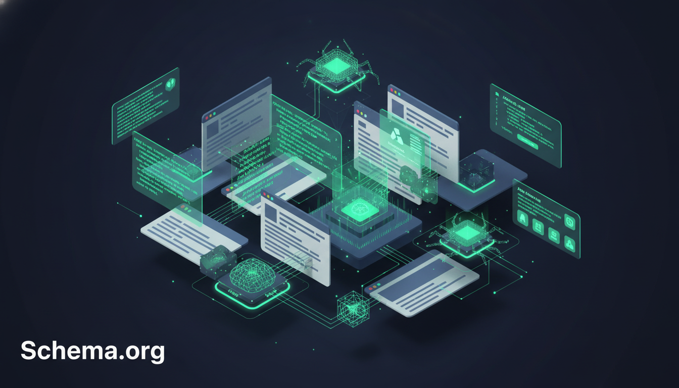 Schema.org - concept illustration