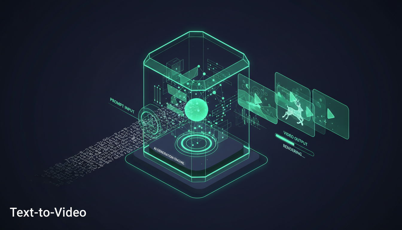 Text-to-Video - concept illustration