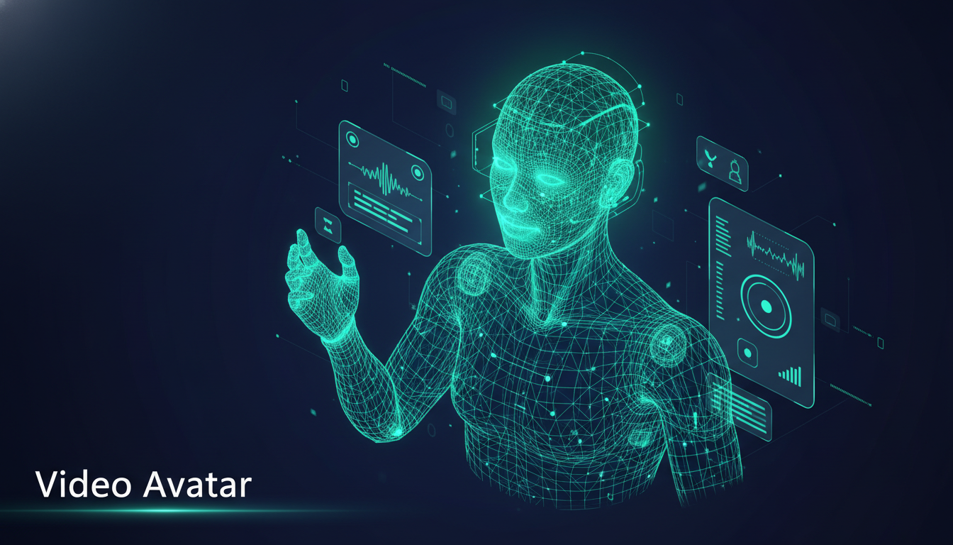 Video Avatar - concept illustration